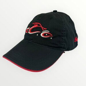 NWOT Orange County Choppers Embroidered Snap-On Adjustable Cap Black Hat Mens OS